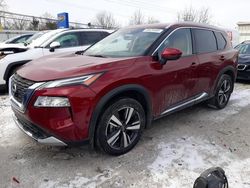 Salvage cars for sale at Walton, KY auction: 2022 Nissan Rogue Platinum