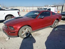 Vehiculos salvage en venta de Copart Haslet, TX: 2008 Ford Mustang