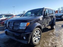 Salvage cars for sale at Bridgeton, MO auction: 2011 Dodge Nitro Heat