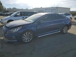 Salvage cars for sale at Martinez, CA auction: 2017 Hyundai Sonata Sport