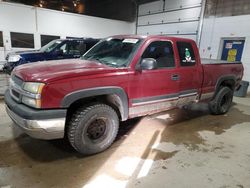 Salvage cars for sale at Blaine, MN auction: 2004 Chevrolet Silverado K1500