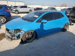 Salvage cars for sale at Haslet, TX auction: 2019 Toyota Corolla SE