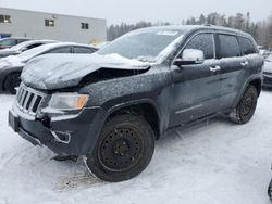 Salvage cars for sale from Copart Ontario Auction, ON: 2016 Jeep Grand Cherokee Limited