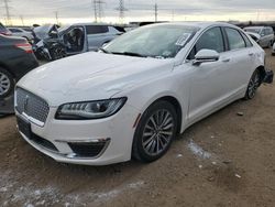 Carros salvage a la venta en subasta: 2018 Lincoln MKZ Hybrid Select