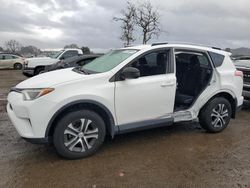 Salvage cars for sale at San Martin, CA auction: 2018 Toyota Rav4 LE