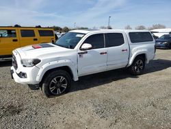 Toyota Tacoma salvage cars for sale: 2018 Toyota Tacoma Double Cab