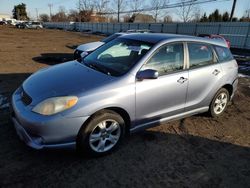 Toyota salvage cars for sale: 2006 Toyota Corolla Matrix Base