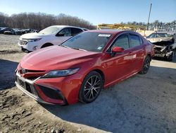 Salvage cars for sale at Windsor, NJ auction: 2021 Toyota Camry SE