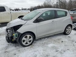 Salvage cars for sale at Ellwood City, PA auction: 2019 Chevrolet Spark LS