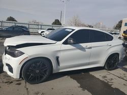 Salvage cars for sale at auction: 2017 BMW X6 M