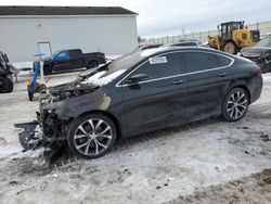 Salvage cars for sale from Copart Portland, MI: 2015 Chrysler 200 C