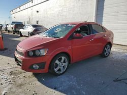 Vehiculos salvage en venta de Copart Farr West, UT: 2016 Chevrolet Sonic LTZ