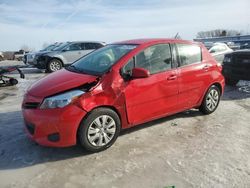 Salvage cars for sale at Wayland, MI auction: 2013 Toyota Yaris