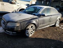 Salvage cars for sale at Brighton, CO auction: 2005 Audi New S4 Quattro