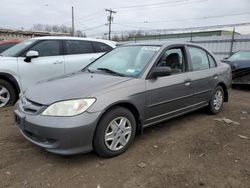 Salvage cars for sale from Copart New Britain, CT: 2005 Honda Civic DX VP