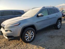 Jeep salvage cars for sale: 2015 Jeep Cherokee Limited