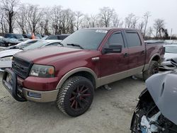 2005 Ford F150 Supercrew en venta en Baltimore, MD