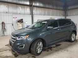 Salvage cars for sale at Des Moines, IA auction: 2015 Ford Edge SEL