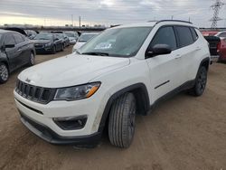 Jeep salvage cars for sale: 2021 Jeep Compass 80TH Edition