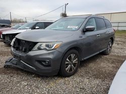 Nissan salvage cars for sale: 2017 Nissan Pathfinder S