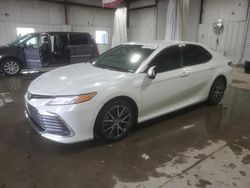 Salvage cars for sale at Albany, NY auction: 2022 Toyota Camry XLE