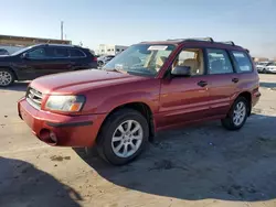 Subaru salvage cars for sale: 2005 Subaru Forester 2.5XS