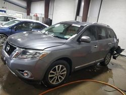 Salvage cars for sale from Copart West Mifflin, PA: 2016 Nissan Pathfinder S