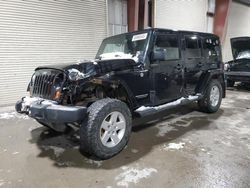 Salvage cars for sale from Copart Ellwood City, PA: 2011 Jeep Wrangler Unlimited Sport