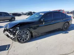 BMW 5 Series Vehiculos salvage en venta: 2018 BMW 530E