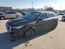 Salvage cars for sale at Wilmer, TX auction: 2019 Infiniti QX50 Essential