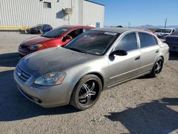 Salvage cars for sale at Tucson, AZ auction: 2002 Nissan Altima Base