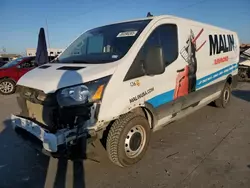 Salvage trucks for sale at Grand Prairie, TX auction: 2023 Ford Transit T-250