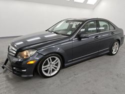 Salvage cars for sale from Copart Van Nuys, CA: 2013 Mercedes-Benz C 300 4matic