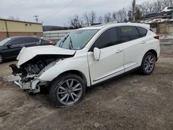 Salvage cars for sale at Marlboro, NY auction: 2019 Acura RDX Technology