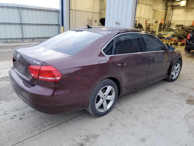 2012 Volkswagen Passat SE