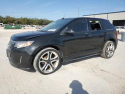 Salvage cars for sale at Apopka, FL auction: 2013 Ford Edge Sport