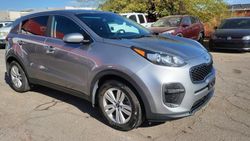 KIA Vehiculos salvage en venta: 2019 KIA Sportage LX