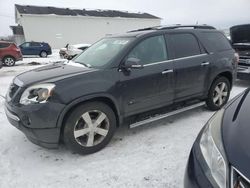 Salvage cars for sale at Portland, MI auction: 2009 GMC Acadia SLT-1