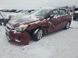 2012 Subaru Impreza Premium en venta en Wayland, MI