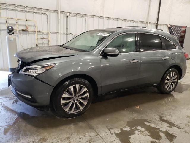 2016 Acura MDX Technology