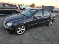 Mercedes-Benz salvage cars for sale: 2005 Mercedes-Benz C 230K Sport Sedan