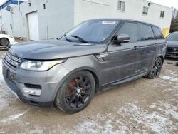 Salvage cars for sale at Cookstown, ON auction: 2016 Land Rover Range Rover Sport HSE