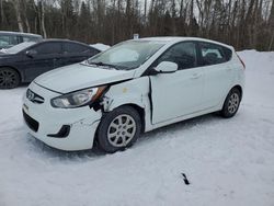 Salvage cars for sale at Cookstown, ON auction: 2013 Hyundai Accent GLS