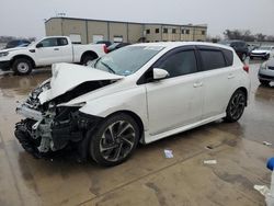 2016 Scion IM en venta en Wilmer, TX