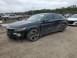 Salvage cars for sale from Copart Greenwell Springs, LA: 2021 Honda Accord Sport