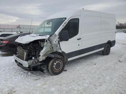 Salvage cars for sale at Kansas City, KS auction: 2020 Ford Transit T-250