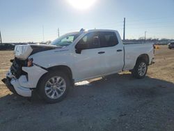 Salvage cars for sale at Temple, TX auction: 2023 Chevrolet Silverado C1500 Custom