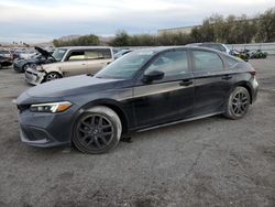 Salvage cars for sale at Las Vegas, NV auction: 2022 Honda Civic Sport