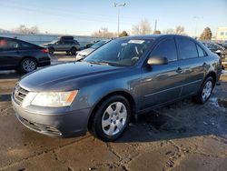 Salvage cars for sale at Littleton, CO auction: 2009 Hyundai Sonata GLS