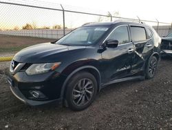 Salvage cars for sale at Houston, TX auction: 2015 Nissan Rogue S